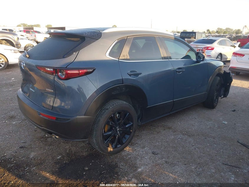 2025 Mazda Cx-30 VIN 3MVDMBCM8SM837058 IAAI salvage auction — FRONT END, Original (Texas), sold $8,100 on 2026-07-21 (photo 4)