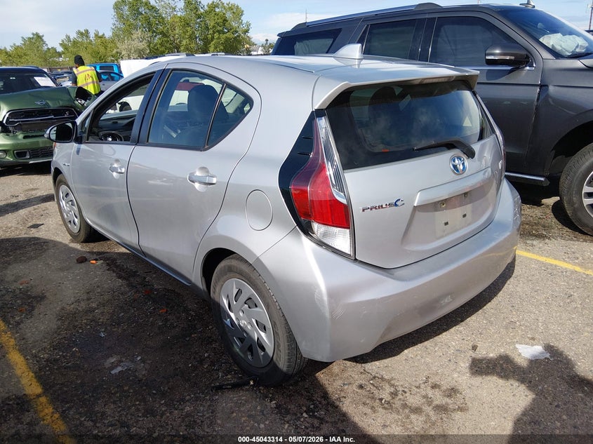 2016 Toyota Prius c VIN JTDKDTB37G1119075 IAAI salvage auction — FRONT END, Salvage (Colorado), sold $1,250 on 2026-07-14 (photo 3)