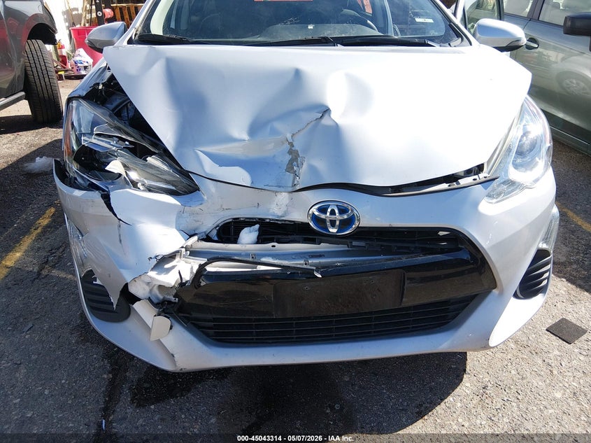 2016 Toyota Prius c VIN JTDKDTB37G1119075 IAAI salvage auction — FRONT END, Salvage (Colorado), sold $1,250 on 2026-07-14 (photo 6)
