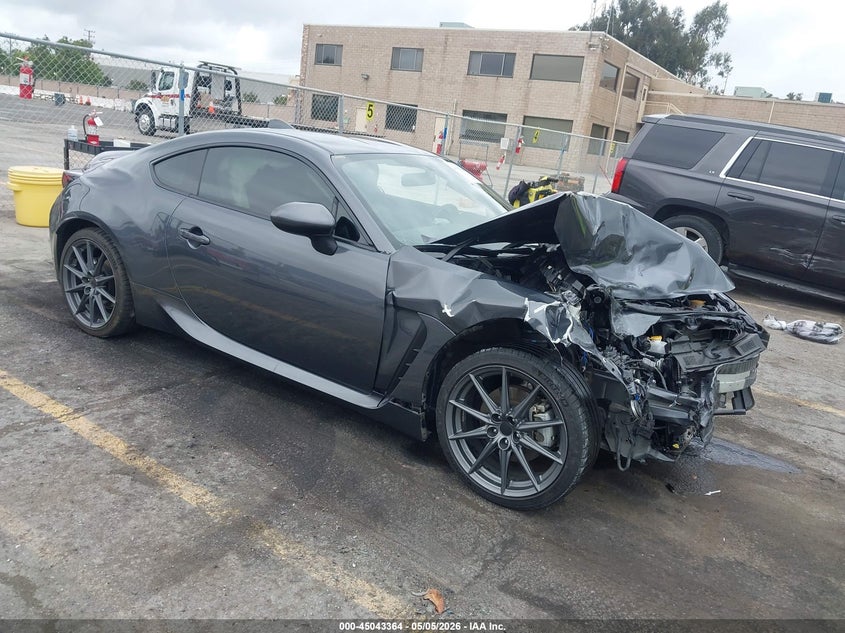 2023 Subaru Brz VIN JF1ZDBE16P9702425 IAAI salvage auction — FRONT END, Salvage (California), sold $2,650 on 2026-07-29 (photo 1)