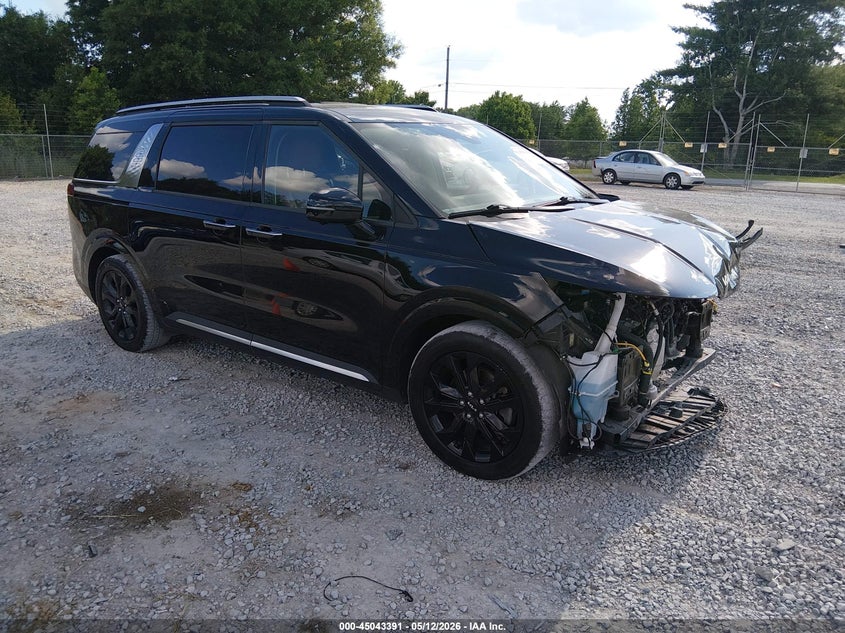 2023 Kia Carnival VIN KNDNE5H30P6298477 IAAI salvage auction — FRONT END, Salvage (Alabama), sold $7,400 on 2026-07-20 (photo 1)