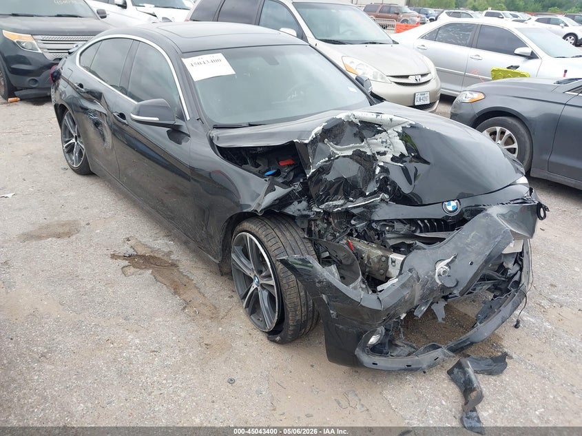 2019 BMW 4er VIN WBA4J1C5XKBM15469 IAAI salvage auction — FRONT & REAR, Salvage (Texas), sold $500 on 2026-07-29 (photo 1)