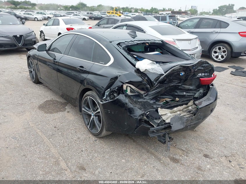 2019 BMW 4er VIN WBA4J1C5XKBM15469 IAAI salvage auction — FRONT & REAR, Salvage (Texas), sold $500 on 2026-07-29 (photo 3)
