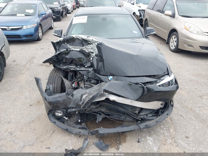 2019 BMW 4er VIN WBA4J1C5XKBM15469 IAAI salvage auction — FRONT & REAR, Salvage (Texas), sold $500 on 2026-07-29 (photo 6)