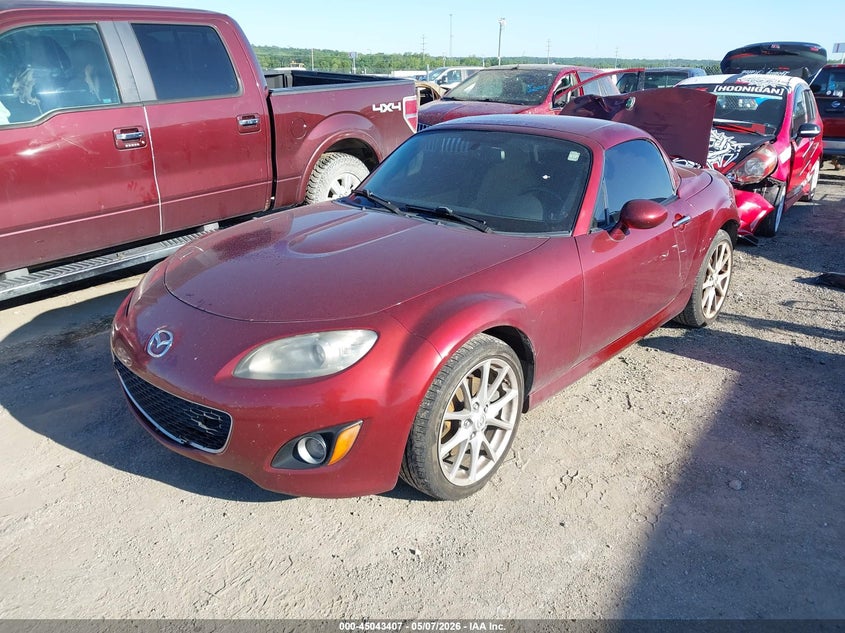 2011 Mazda Mx-5 miata VIN JM1NC2PF2B0219497 IAAI salvage auction — REAR END, Clear (Oklahoma), sold $525 on 2026-07-28 (photo 2)