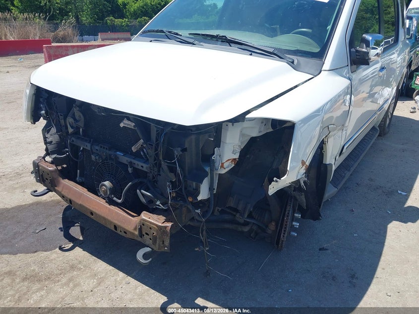 2015 Nissan Armada VIN 5N1AA0NC6FN620363 IAAI salvage auction — FRONT END, Original (West Virginia), sold $4,425 on 2026-07-09 (photo 6)