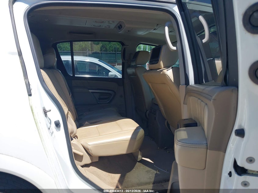 2015 Nissan Armada VIN 5N1AA0NC6FN620363 IAAI salvage auction — FRONT END, Original (West Virginia), sold $4,425 on 2026-07-09 (photo 8)