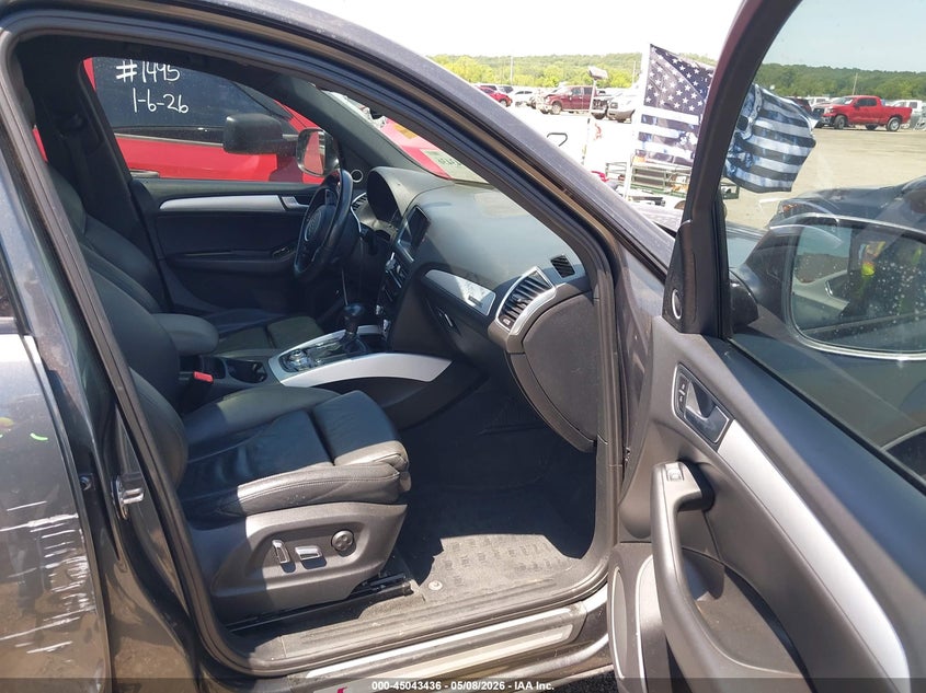 2015 Audi Q5 VIN WA1DMAFP4FA123782 IAAI salvage auction — SIDE, Clear (Oklahoma), sold $4,250 on 2026-07-09 (photo 5)