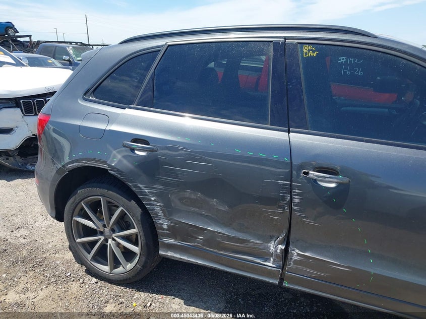 2015 Audi Q5 VIN WA1DMAFP4FA123782 IAAI salvage auction — SIDE, Clear (Oklahoma), sold $4,250 on 2026-07-09 (photo 6)