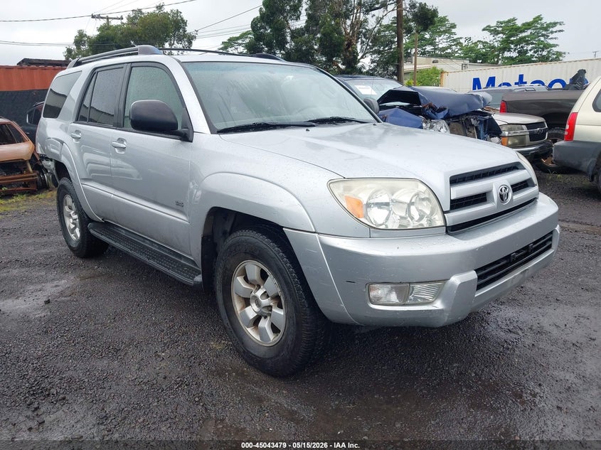 2004 Toyota 4runner VIN JTEZU14R248011515 IAAI salvage auction — RIGHT REAR, Salvage (Hawaii), sold $1,500 on 2026-07-07 (photo 1)