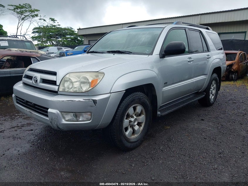 2004 Toyota 4runner VIN JTEZU14R248011515 IAAI salvage auction — RIGHT REAR, Salvage (Hawaii), sold $1,500 on 2026-07-07 (photo 2)