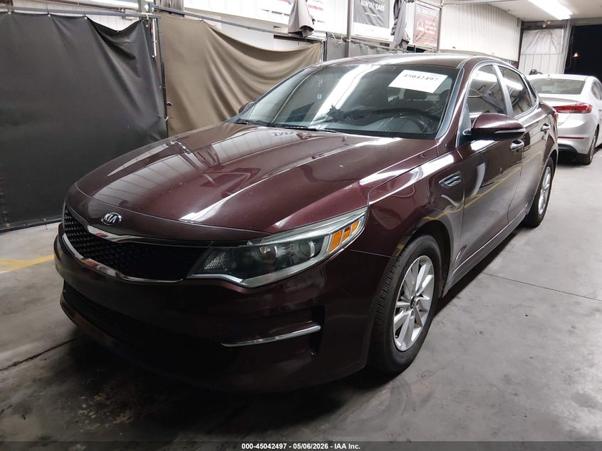 2018 Kia Optima VIN 5XXGT4L39JG223463 IAAI salvage auction — THEFT, Salvage (Arizona), sold $3,950 on 2026-07-07 (photo 2)