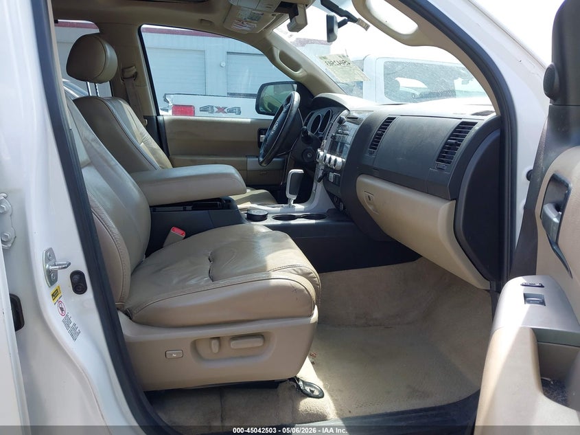2008 Toyota Sequoia VIN 5TDZY68A48S009650 IAAI salvage auction — FRONT END, Clear (Oklahoma), sold $2,900 on 2026-07-07 (photo 5)