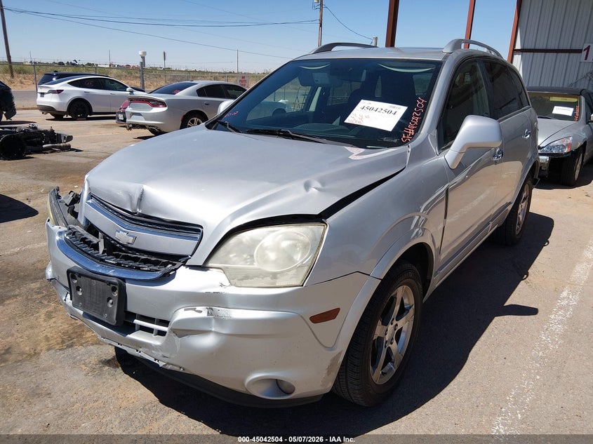 2012 Chevrolet Captiva sport VIN 3GNFL4E5XCS621618 IAAI salvage auction — FRONT & REAR, Original (Texas), sold $550 on 2026-07-08 (photo 2)