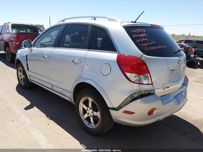 2012 Chevrolet Captiva sport VIN 3GNFL4E5XCS621618 IAAI salvage auction — FRONT & REAR, Original (Texas), sold $550 on 2026-07-08 (photo 3)