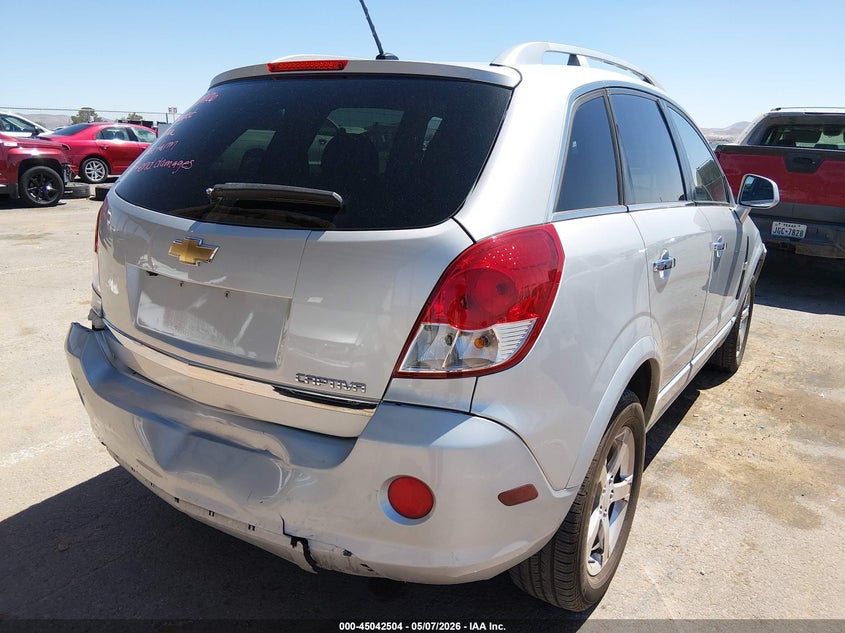 2012 Chevrolet Captiva sport VIN 3GNFL4E5XCS621618 IAAI salvage auction — FRONT & REAR, Original (Texas), sold $550 on 2026-07-08 (photo 4)