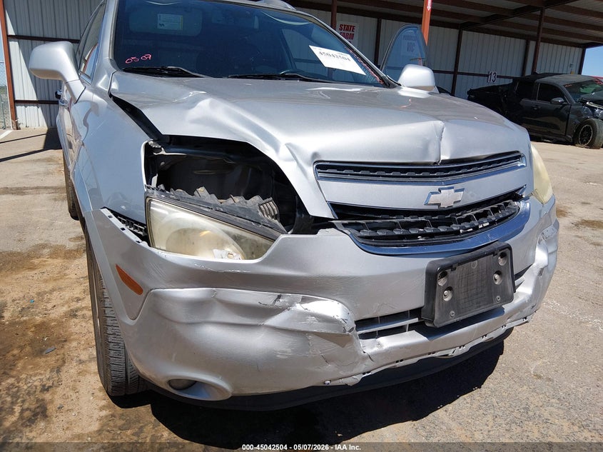 2012 Chevrolet Captiva sport VIN 3GNFL4E5XCS621618 IAAI salvage auction — FRONT & REAR, Original (Texas), sold $550 on 2026-07-08 (photo 6)