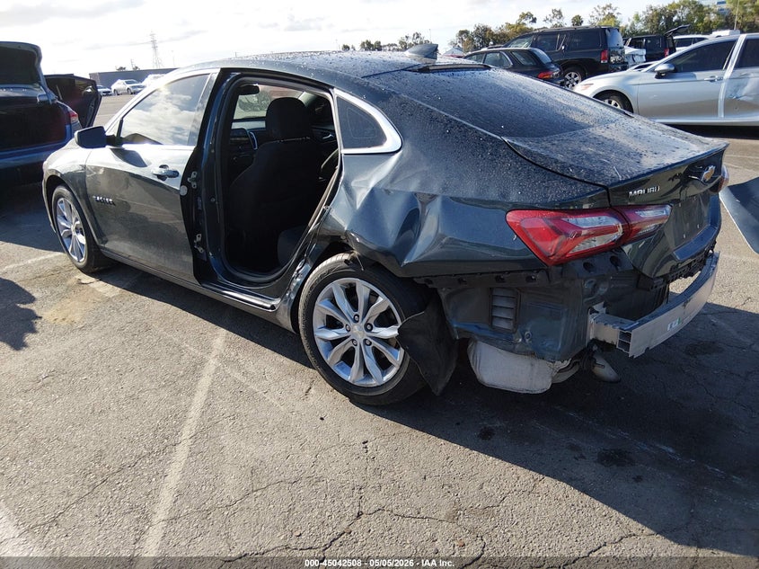 2021 Chevrolet Malibu VIN 1G1ZD5ST6MF024086 IAAI salvage auction — REAR END, Salvage (California), sold $1,925 on 2026-07-09 (photo 3)