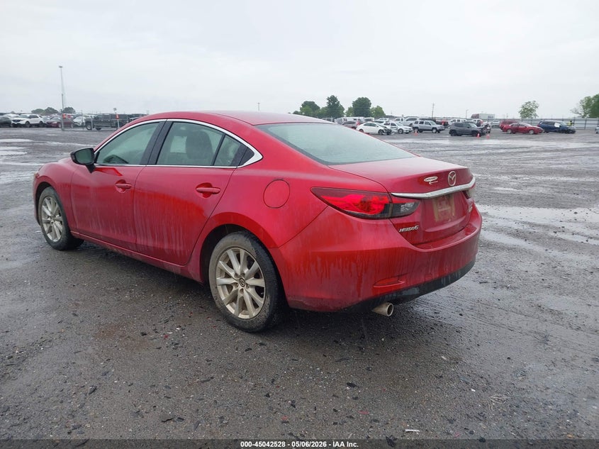 2015 Mazda 6 VIN JM1GJ1U62F1164255 IAAI salvage auction — RIGHT FRONT, Salvage (Arkansas), sold $750 on 2026-08-31 (photo 3)