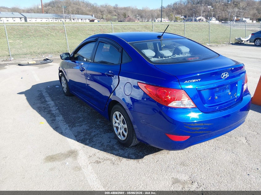 2013 Hyundai Accent VIN KMHCT4AE4DU503076 IAAI salvage auction — FRONT END, Salvage (Missouri), sold $250 on 2026-07-21 (photo 3)