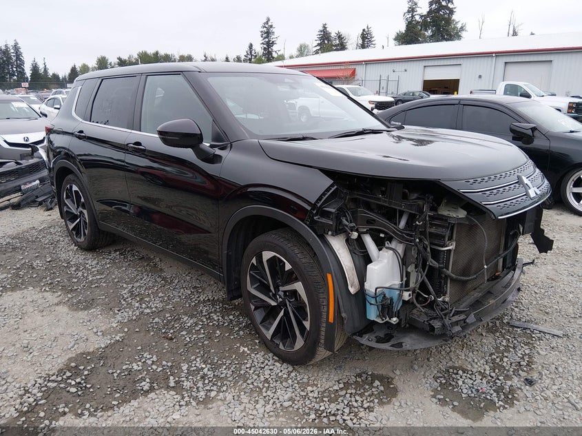 2022 Mitsubishi Outlander VIN JA4J4TA87NZ074186 IAAI salvage auction — RIGHT FRONT, Bill Of Sale (Washington), sold $4,350 on 2026-07-15 (photo 1)