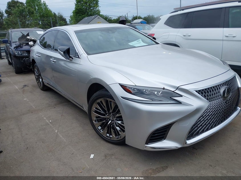 2018 Lexus Ls VIN JTHB51FF2J5006509 IAAI salvage auction — LEFT REAR, Salvage (Virginia), sold $11,675 on 2026-07-06 (photo 1)