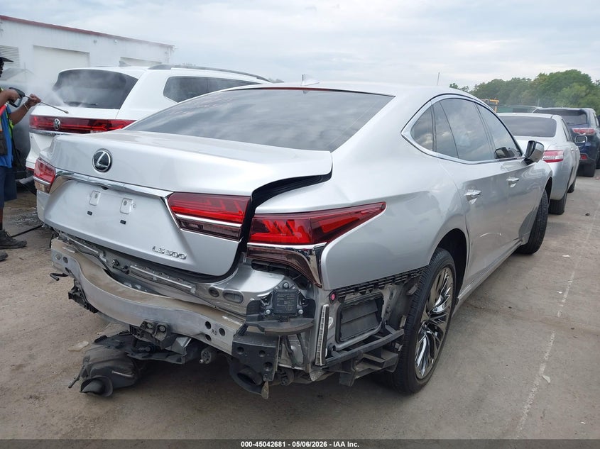 2018 Lexus Ls VIN JTHB51FF2J5006509 IAAI salvage auction — LEFT REAR, Salvage (Virginia), sold $11,675 on 2026-07-06 (photo 4)