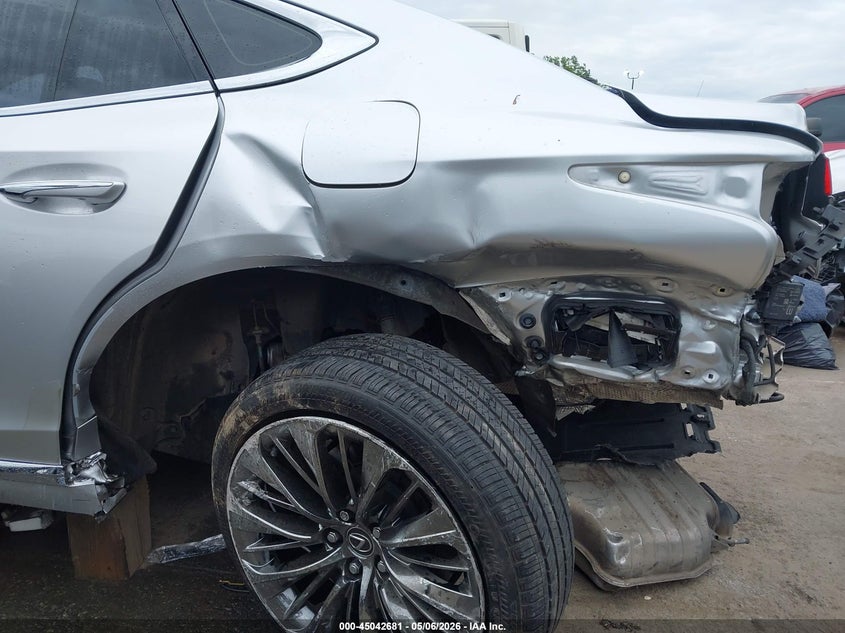 2018 Lexus Ls VIN JTHB51FF2J5006509 IAAI salvage auction — LEFT REAR, Salvage (Virginia), sold $11,675 on 2026-07-06 (photo 6)