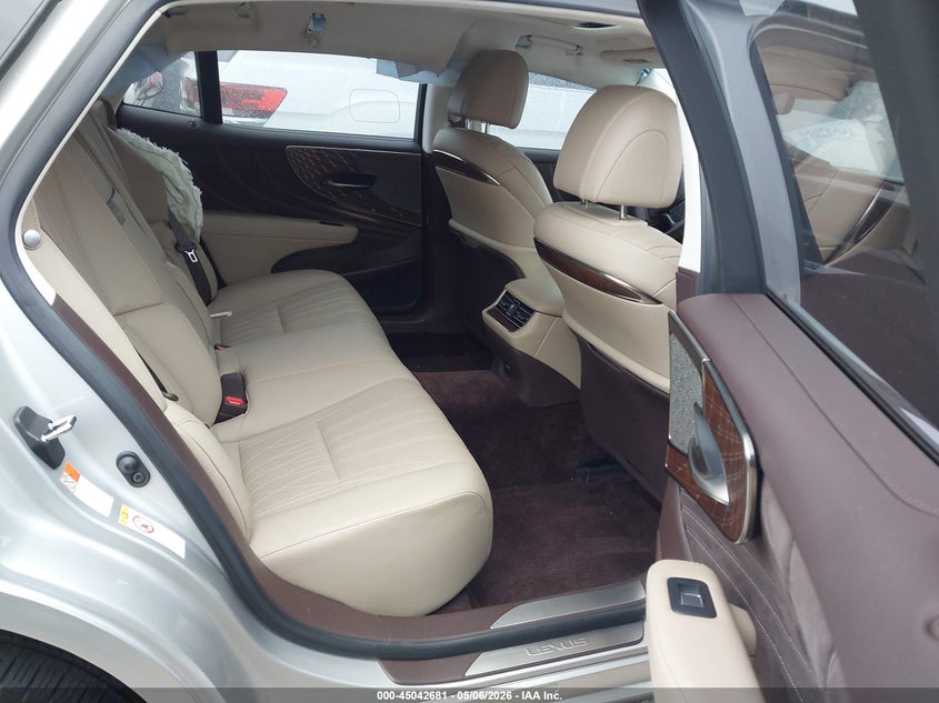 2018 Lexus Ls VIN JTHB51FF2J5006509 IAAI salvage auction — LEFT REAR, Salvage (Virginia), sold $11,675 on 2026-07-06 (photo 8)