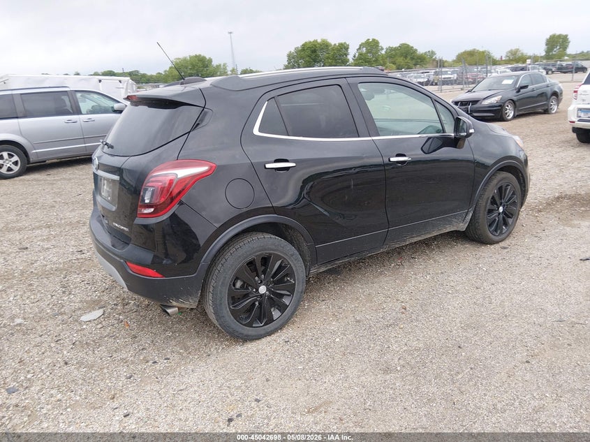 2019 Buick Encore VIN KL4CJCSM7KB869269 IAAI salvage auction — FRONT END, Salvage (Illinois), sold $875 on 2026-07-22 (photo 4)