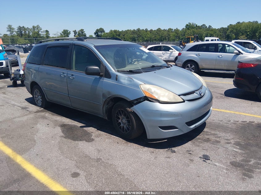 2006 Toyota Sienna VIN 5TDZA23C06S445446 IAAI salvage auction — NORMAL WEAR, Salvage (Texas), sold $125 on 2026-07-29 (photo 1)