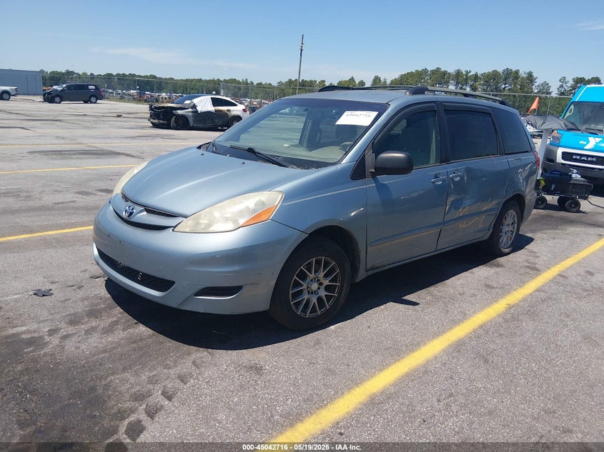 2006 Toyota Sienna VIN 5TDZA23C06S445446 IAAI salvage auction — NORMAL WEAR, Salvage (Texas), sold $125 on 2026-07-29 (photo 2)