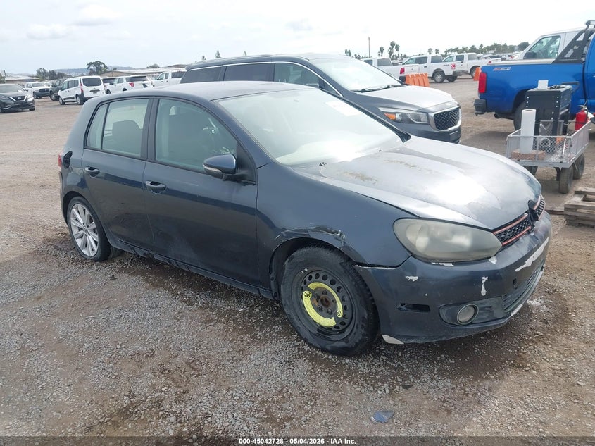 2013 Volkswagen Golf VIN WVWDM7AJXDW133650 IAAI salvage auction — NORMAL WEAR, Salvage (Texas), sold $300 on 2026-07-06 (photo 1)