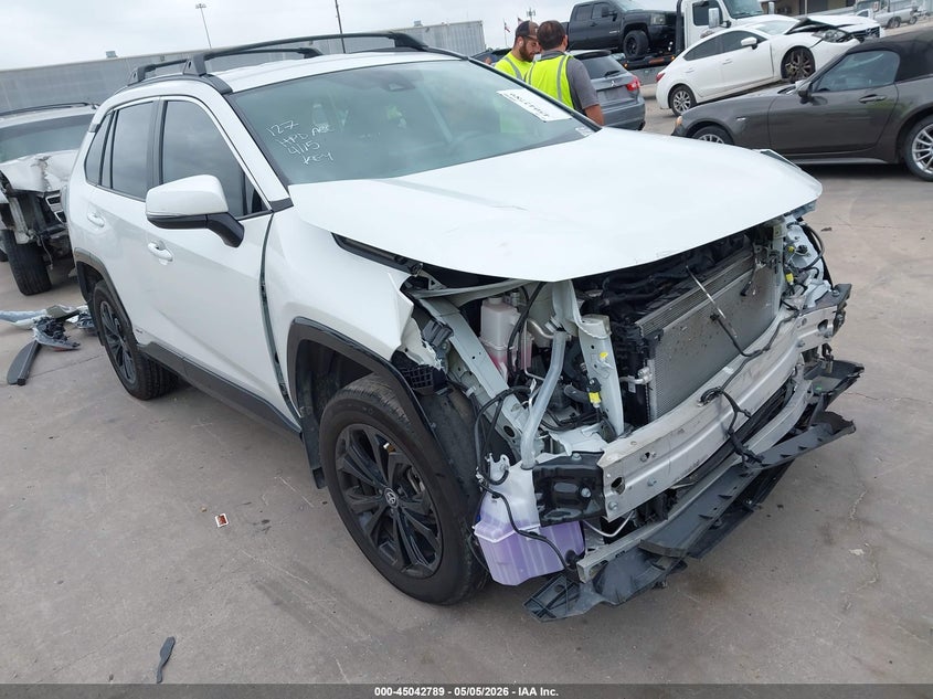 2024 Toyota Rav 4 VIN 2T3T6RFV3RW048992 IAAI salvage auction — FRONT END, Original (Texas), sold $12,600 on 2026-07-30 (photo 1)