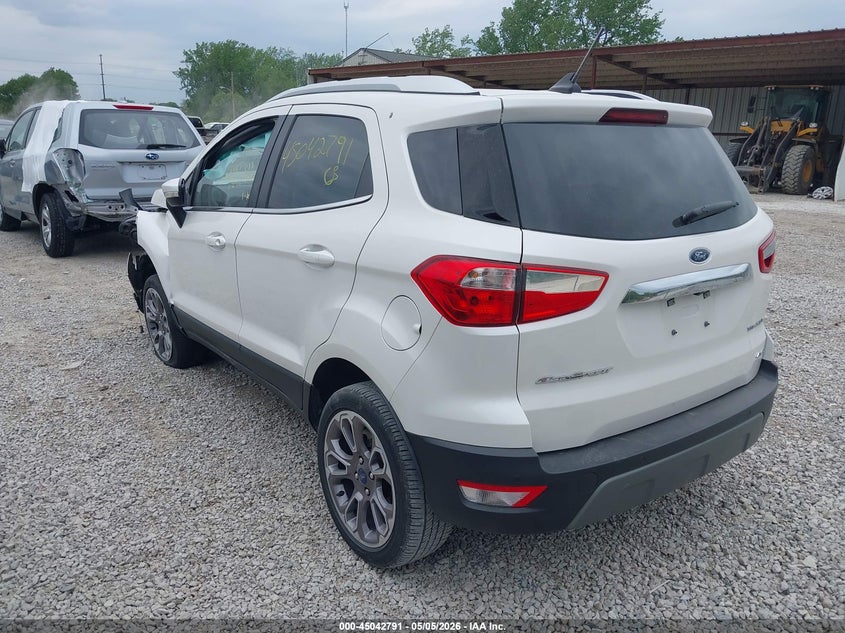 2021 Ford Ecosport VIN MAJ6S3KL4MC439354 IAAI salvage auction — FRONT END, Salvage (Ohio), sold $1,050 on 2026-07-22 (photo 3)