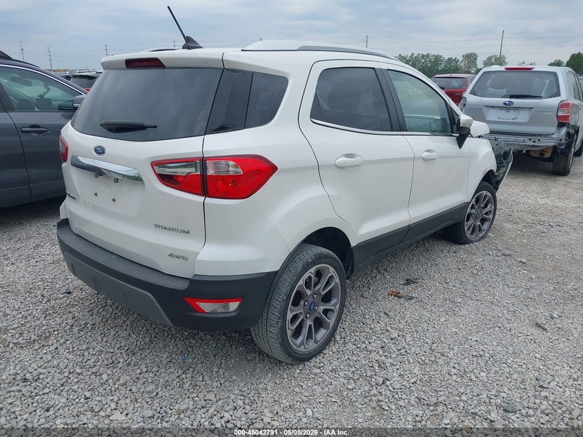 2021 Ford Ecosport VIN MAJ6S3KL4MC439354 IAAI salvage auction — FRONT END, Salvage (Ohio), sold $1,050 on 2026-07-22 (photo 4)