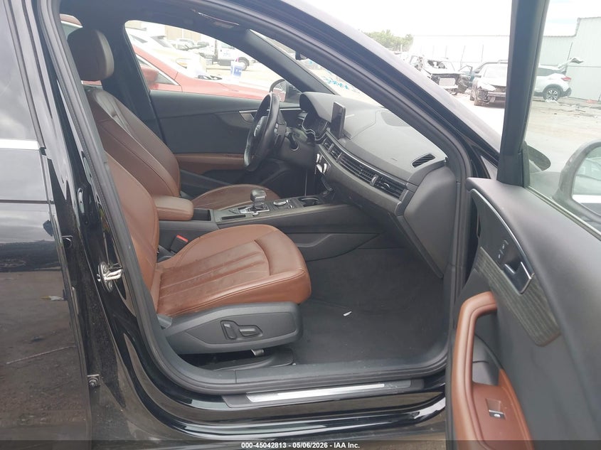 2019 Audi A4 VIN WAUGMAF47KN007999 IAAI salvage auction — FRONT END, Clear (Oklahoma), sold $4,500 on 2026-07-22 (photo 5)