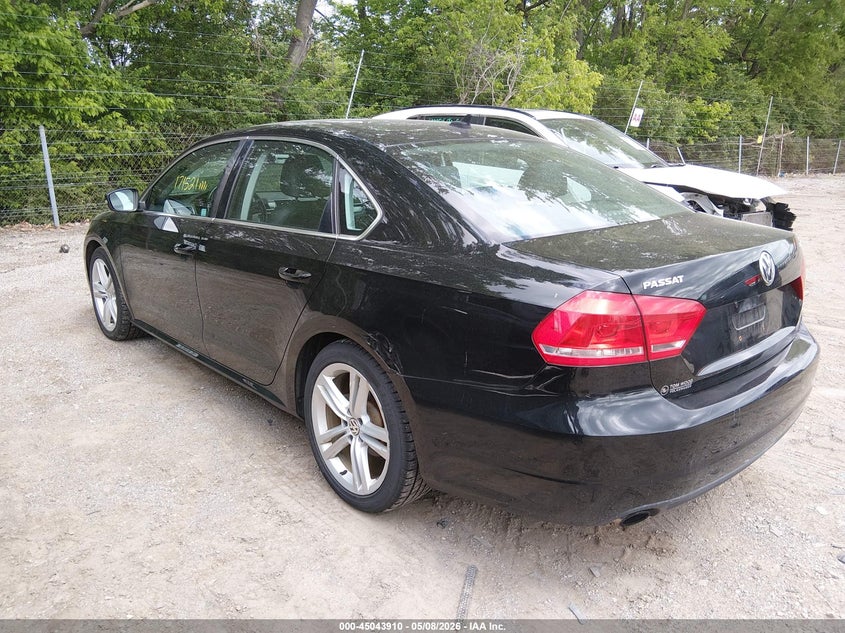 2014 Volkswagen Passat VIN 1VWBS7A32EC119949 IAAI salvage auction — LEFT FRONT, Salvage (Indiana), sold $475 on 2026-07-11 (photo 3)