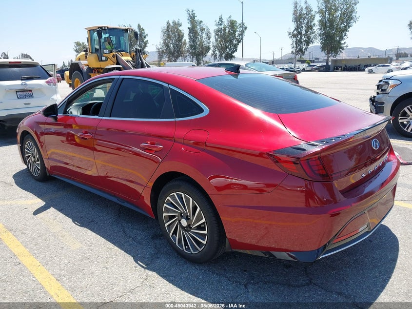 2023 Hyundai Sonata VIN KMHL34JJ9PA062869 IAAI salvage auction — RIGHT FRONT, Salvage (California), sold $6,100 on 2026-07-13 (photo 3)