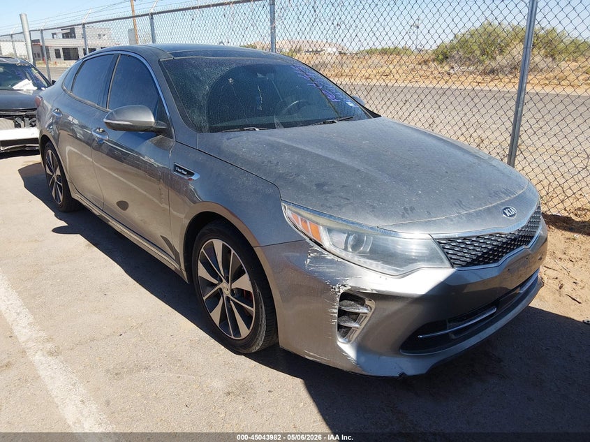 2016 Kia Optima VIN 5XXGV4L29GG046682 IAAI salvage auction — NORMAL WEAR, Original (Texas), sold $1,750 on 2026-07-22 (photo 1)