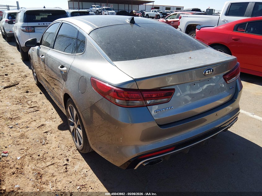 2016 Kia Optima VIN 5XXGV4L29GG046682 IAAI salvage auction — NORMAL WEAR, Original (Texas), sold $1,750 on 2026-07-22 (photo 3)