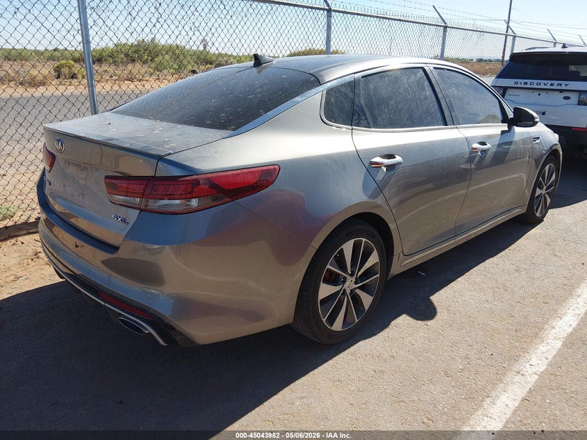 2016 Kia Optima VIN 5XXGV4L29GG046682 IAAI salvage auction — NORMAL WEAR, Original (Texas), sold $1,750 on 2026-07-22 (photo 4)