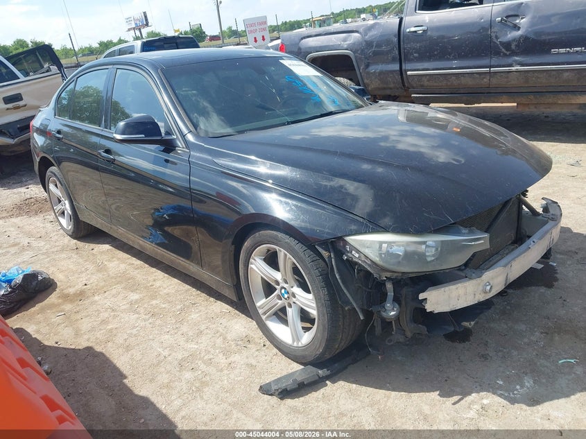 2013 BMW 3er VIN WBA3B5C51DF598806 IAAI salvage auction — FRONT END, Rebuilt (Oklahoma), sold $400 on 2026-07-08 (photo 1)