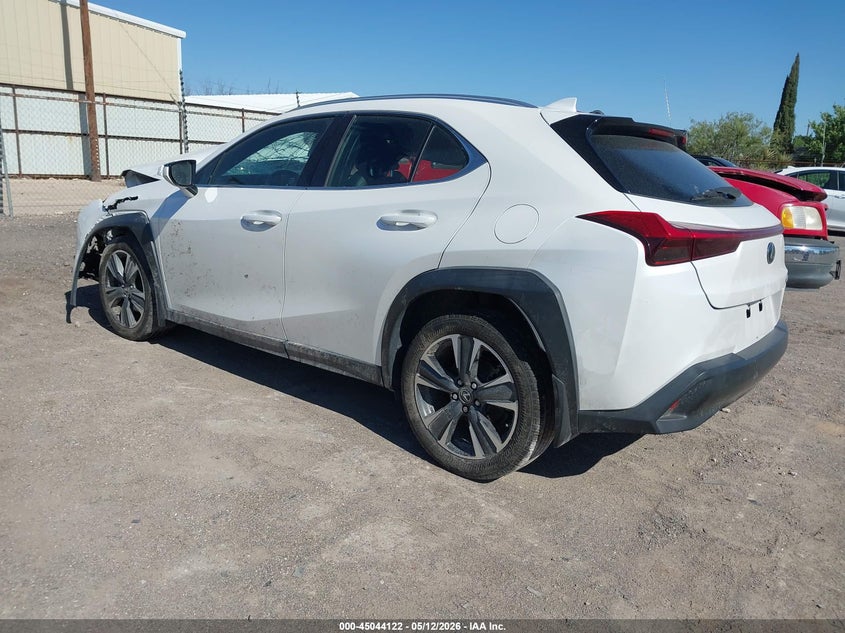 2019 Lexus Ux VIN JTHY3JBH3K2018968 IAAI salvage auction — FRONT END, Salvage (Texas), sold $1,450 on 2026-07-16 (photo 3)