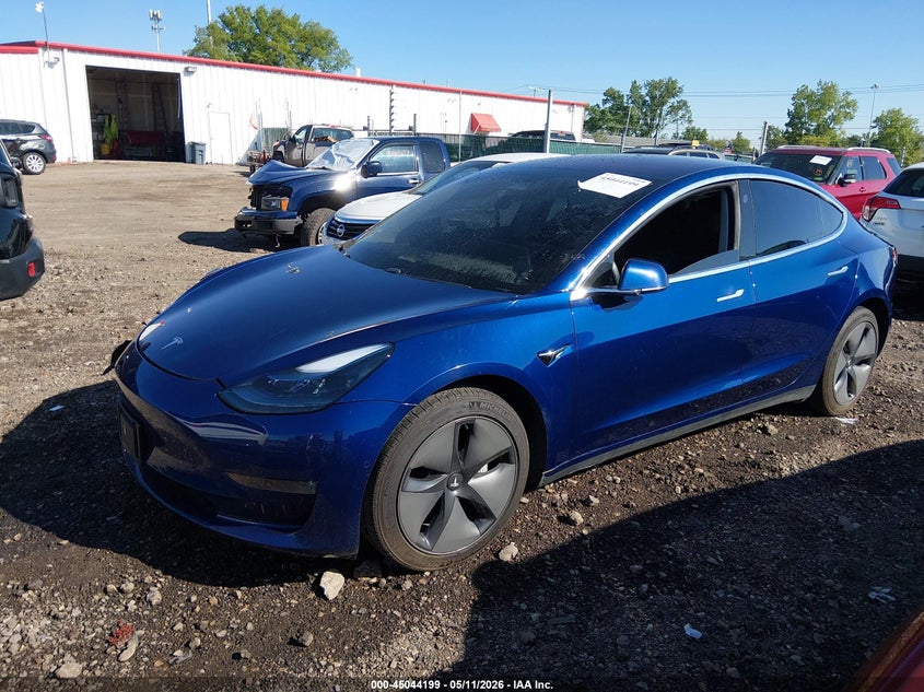 2018 Tesla Model 3 VIN 5YJ3E1EB4JF130879 IAAI salvage auction — FRONT END, Salvage (Ohio), sold $4,650 on 2026-07-08 (photo 2)