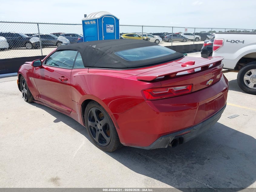 2016 Chevrolet Camaro VIN 1G1FB3DX9G0164007 IAAI salvage auction — LEFT FRONT, Salvage (Texas), sold $4,050 on 2026-07-09 (photo 3)