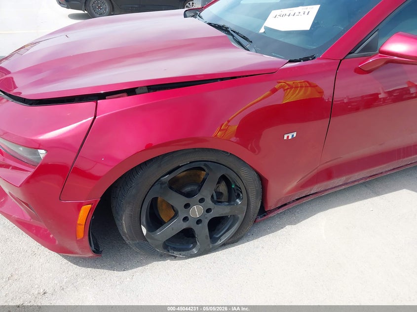 2016 Chevrolet Camaro VIN 1G1FB3DX9G0164007 IAAI salvage auction — LEFT FRONT, Salvage (Texas), sold $4,050 on 2026-07-09 (photo 6)