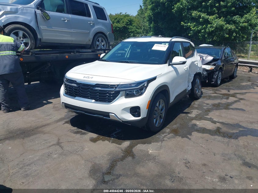 2024 Kia Seltos VIN KNDEU2AA1R7497299 IAAI salvage auction — LEFT SIDE, Salvage (North Carolina), sold $6,550 on 2026-07-16 (photo 2)