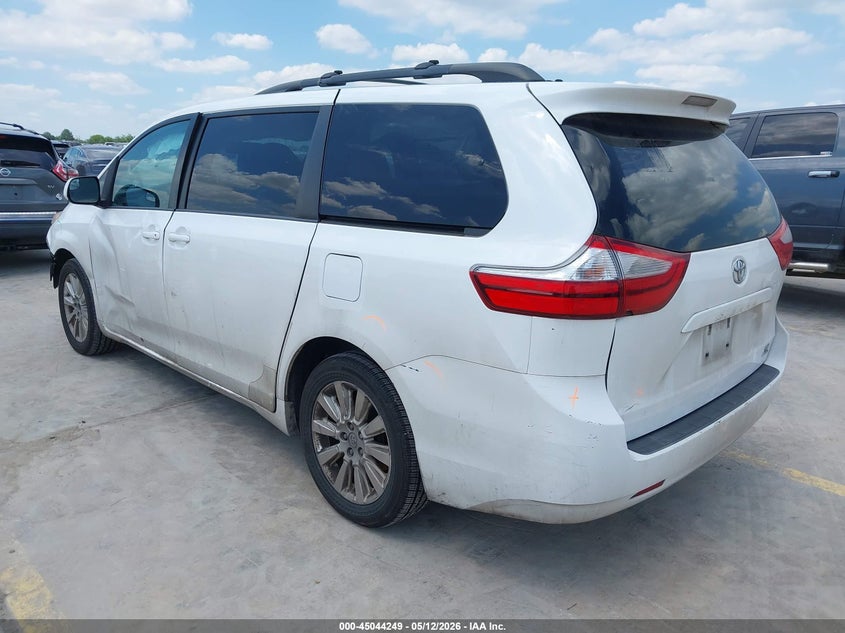 2015 Toyota Sienna VIN 5TDJK3DC2FS122286 IAAI salvage auction — FRONT END, Salvage (Texas), sold $975 on 2026-07-13 (photo 3)