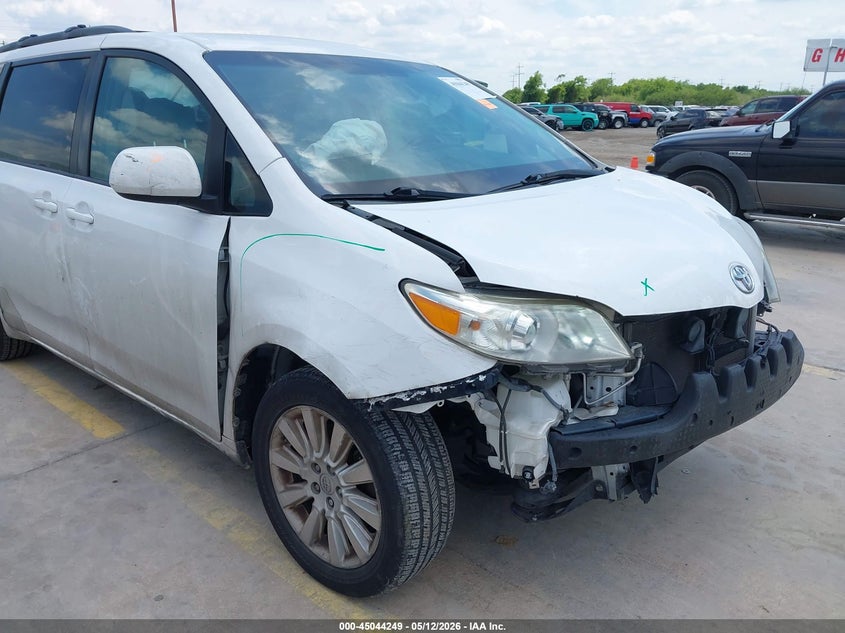 2015 Toyota Sienna VIN 5TDJK3DC2FS122286 IAAI salvage auction — FRONT END, Salvage (Texas), sold $975 on 2026-07-13 (photo 6)